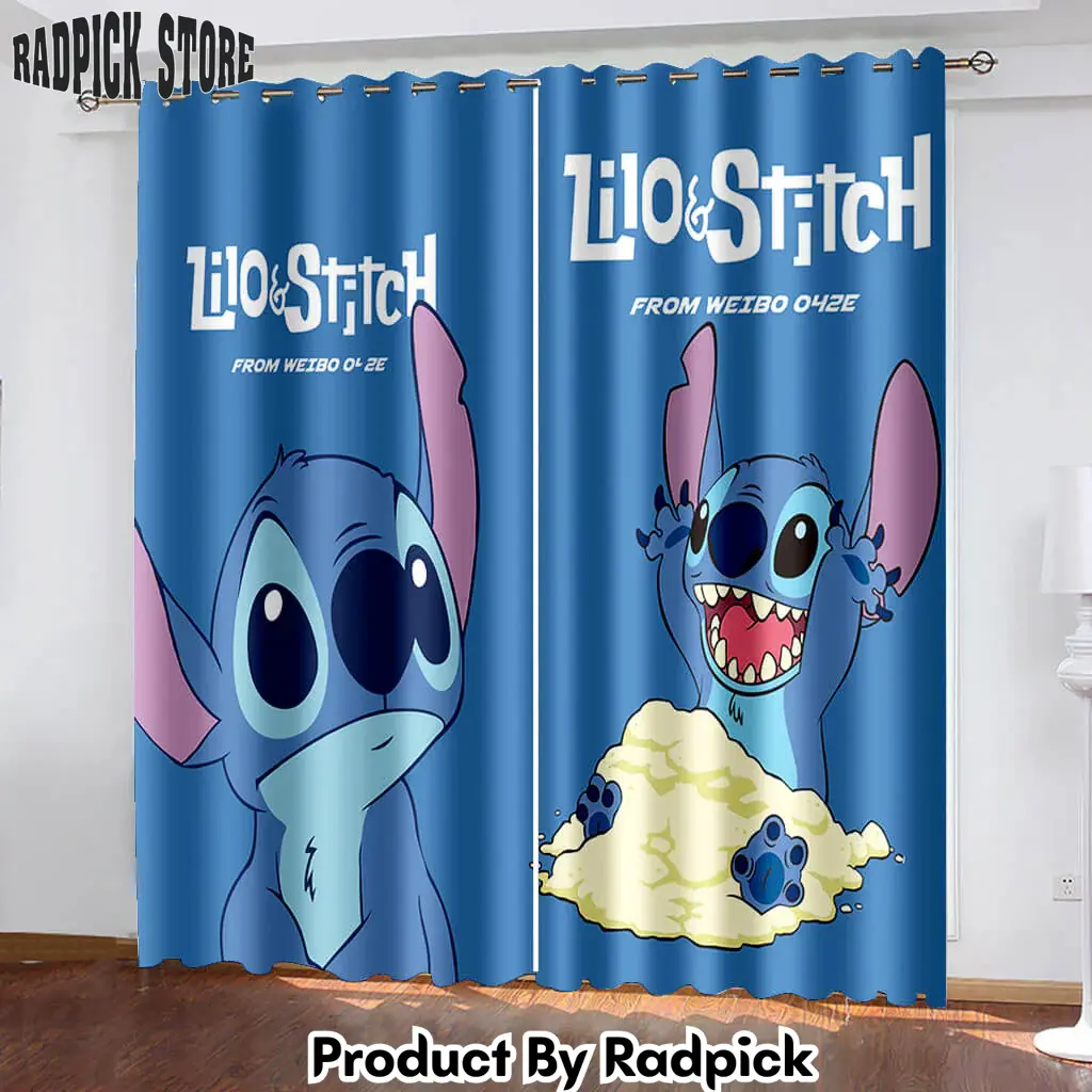 Stitch curtains blackout window drapes  rp140